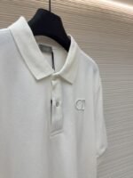 Dior Cd Letter Embroidered Polo Shirt 2 - 图片 8