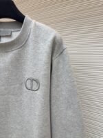 Dior Logo Embroidered Long-Sleeve Sweatshirt 1 - 图片 5