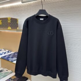 Dior Logo Embroidered Long-Sleeve Sweatshirt 2