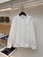 Dior Logo Embroidered Long-Sleeve Sweatshirt 4