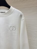 Dior Logo Embroidered Long-Sleeve Sweatshirt 4 - 图片 5