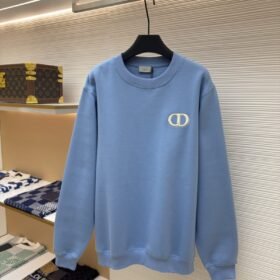 Dior Logo Embroidered Long-Sleeve Sweatshirt 5
