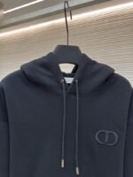 Dior Logo Embroidered Long-Sleeve Hoodie 1 - 图片 3