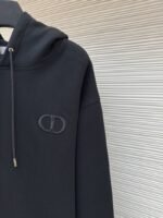 Dior Logo Embroidered Long-Sleeve Hoodie 1 - 图片 5