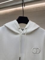 Dior Logo Embroidered Long-Sleeve Hoodie 2 - 图片 3