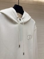 Dior Logo Embroidered Long-Sleeve Hoodie 2 - 图片 8