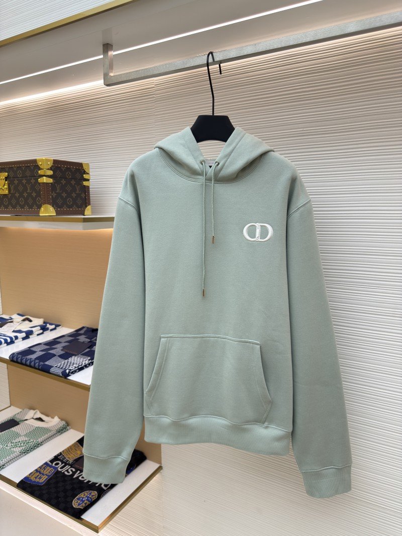 wsxc1760149764920_0.jpg Dior Logo Embroidered Long-Sleeve Hoodie 3 - 图片 1