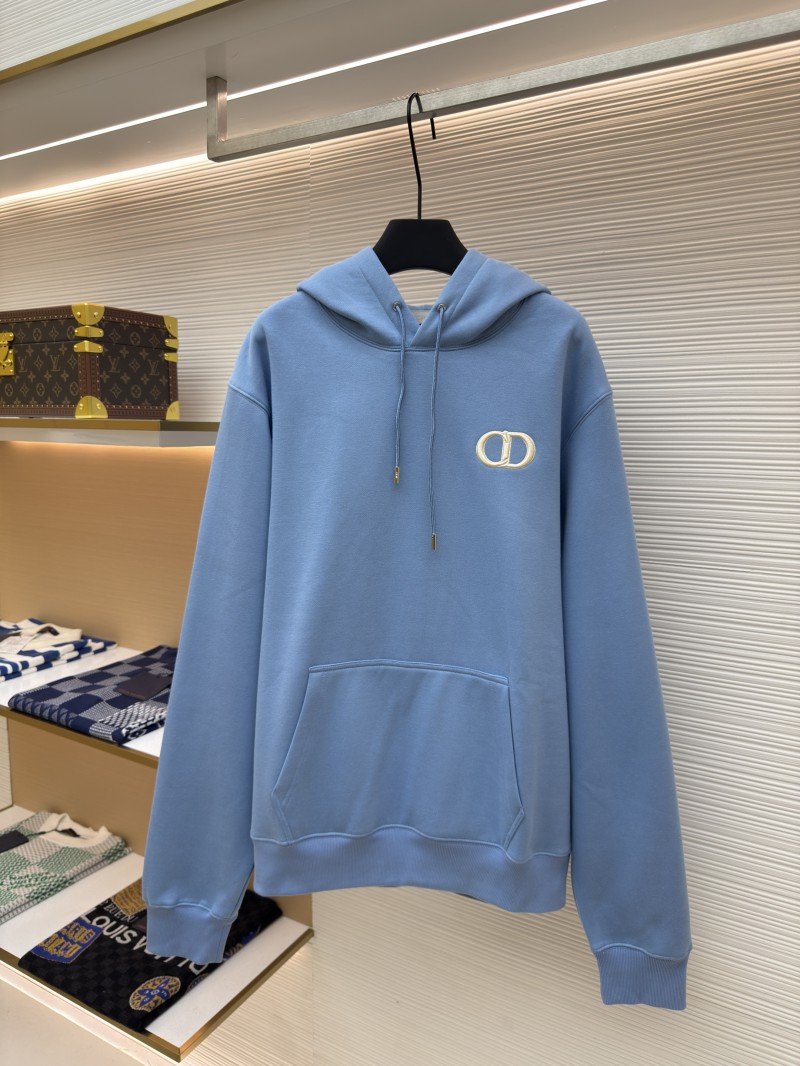 wsxc1760149768822_0.jpg Dior Logo Embroidered Long-Sleeve Hoodie 4 - 图片 1