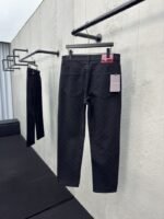 Gucci Jacquard Letter Tapered Casual Pants - 图片 2