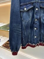 Balenciaga Embroidered Denim Hooded Jacket - 图片 6