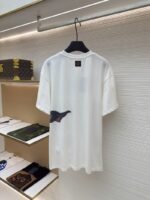 LV Letter Print Short-Sleeve T-Shirt - 图片 2