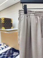 LV Khaki Wool Casual Trousers - 图片 4