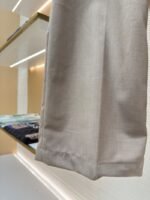 LV Khaki Wool Casual Trousers - 图片 6