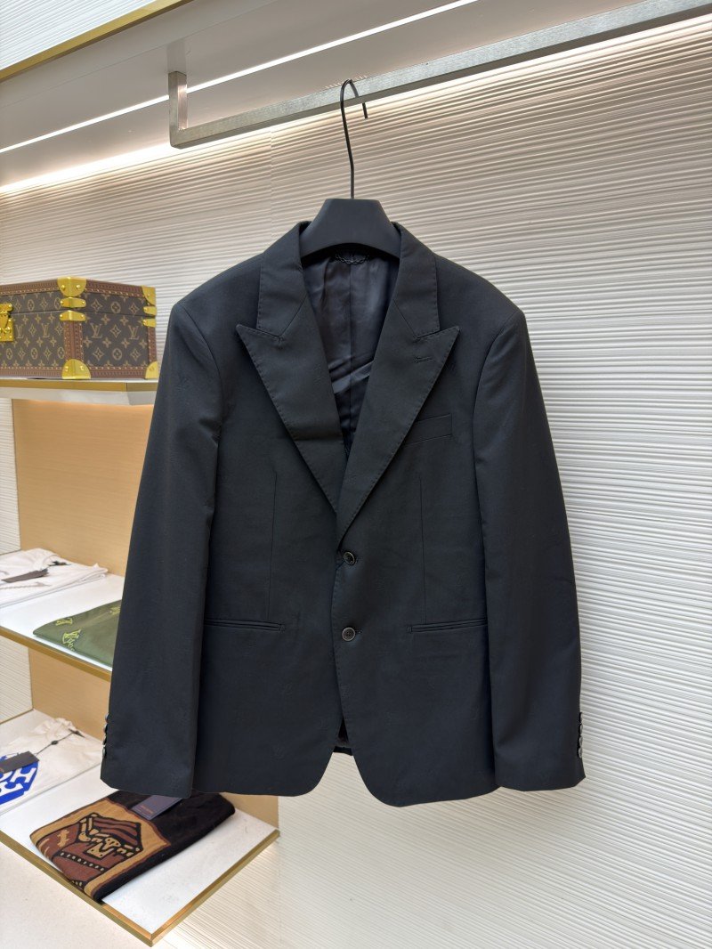 wsxc1760156357231_0.jpg LV Blason Jacquard Single-Breasted Solid Suit - 图片 1