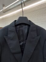 LV Blason Jacquard Single-Breasted Solid Suit - 图片 3