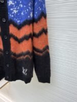 LV Wavy Snowflake Knit Cashmere Sweater - 图片 7