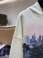Balenciaga City Nightscape Print Hooded Sweatshirt 1 - 图片 4