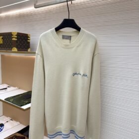 Dior Letter Embroidered Sweater