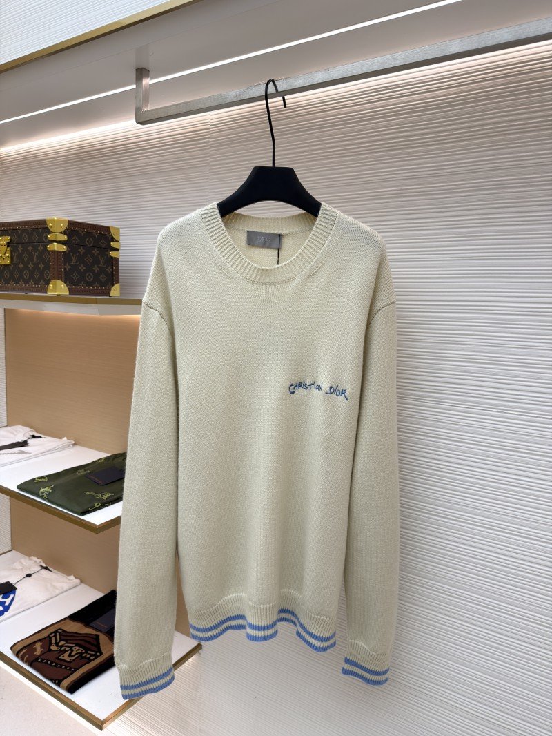wsxc1760159630984_0.jpg Dior Letter Embroidered Sweater - 图片 1