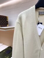 Dior Letter Embroidered Cardigan Sweater - 图片 4