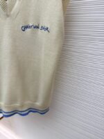 Dior Letter Embroidered Sleeveless Knit Vest - 图片 7
