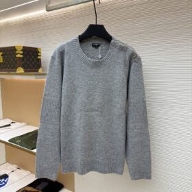 Chanel Bookbag Buckle Long-Sleeve Sweater 2