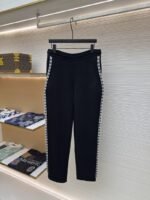 LV Knitwear Academy Style Suit Trousers