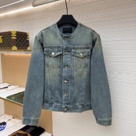 Prada Washed Denim Jacket 2