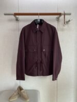 HERMES Long-Sleeve Drawstring Jacket 2