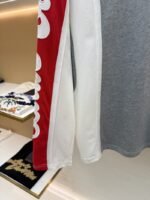 LV Ski Collection Long-Sleeve Crew Neck Color-Block T-Shirt - 图片 6