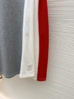 LV Ski Collection Long-Sleeve Crew Neck Color-Block T-Shirt - 图片 7