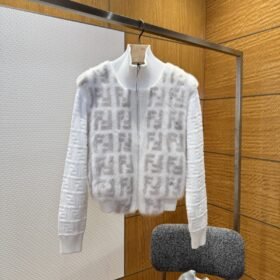 Fendi Mink Knit New Coat