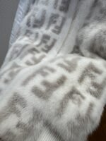 Fendi Mink Knit New Coat - 图片 5