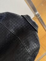 Bottega Veneta Long Woven Leather Jacket Coat - 图片 5