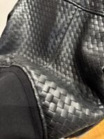 Bottega Veneta Long Woven Leather Jacket Coat - 图片 6