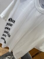 Bottega Veneta Letter Print Crew Neck Short-Sleeve T-Shirt - 图片 4
