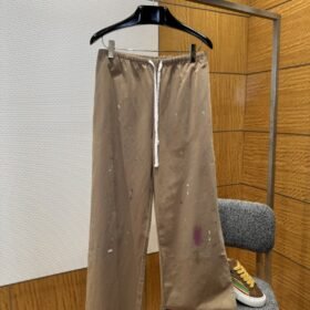 Maison Margiela Ink Splatter Print Casual Pants