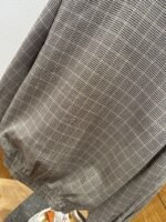 Miu Miu Checkered Patchwork Embroidered Jacket Coat - 图片 8