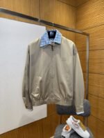 Miu Miu Lapel Embroidered Jacket Coat