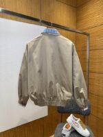 Miu Miu Lapel Embroidered Jacket Coat - 图片 2