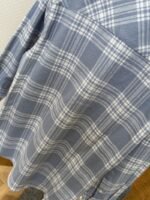 Miu Miu Checkered Embroidered Long-Sleeve Shirt 1 - 图片 8