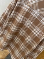 Miu Miu Checkered Embroidered Long-Sleeve Shirt 2 - 图片 8