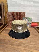 Miu Miu Logo Fisherman??S Hat 2 - 图片 2
