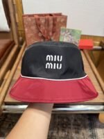 Miu Miu Logo Fisherman??S Hat 3