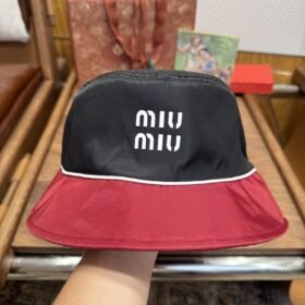 Miu Miu Logo Fisherman??S Hat 3