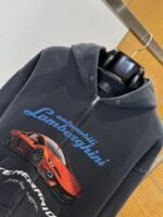 Balenciaga Collaboration Car Zipper Hooded Sweatshirt - 图片 3