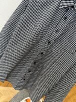 Balenciaga Letter Print Checkered Collar Shirt - 图片 4