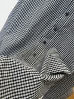 Balenciaga Letter Print Checkered Collar Shirt - 图片 5