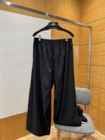 Balenciaga Embroidered Wide-Leg Casual Pants - 图片 2