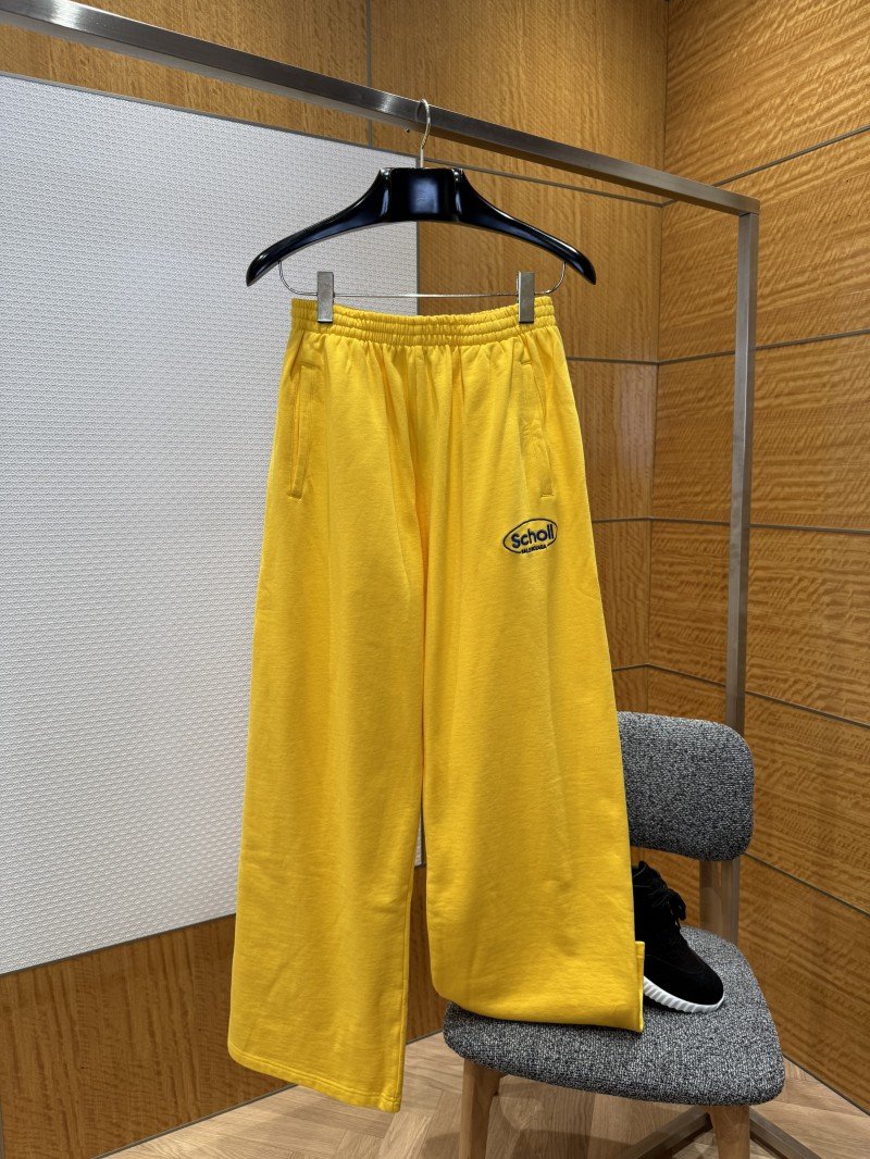 wsxc1763694315272_0.jpg Balenciaga Embroidered Casual Pants - 图片 1